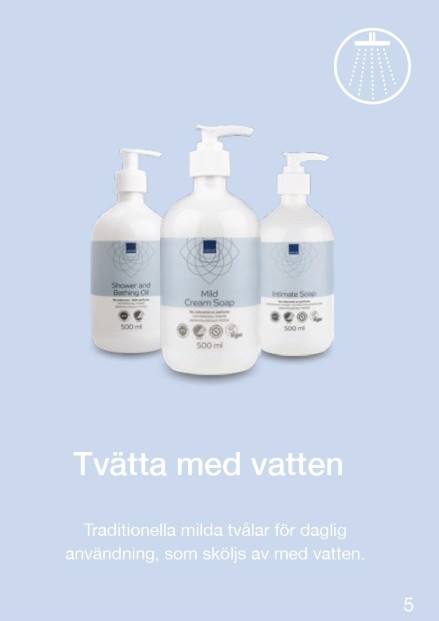 Tvätta med vatten